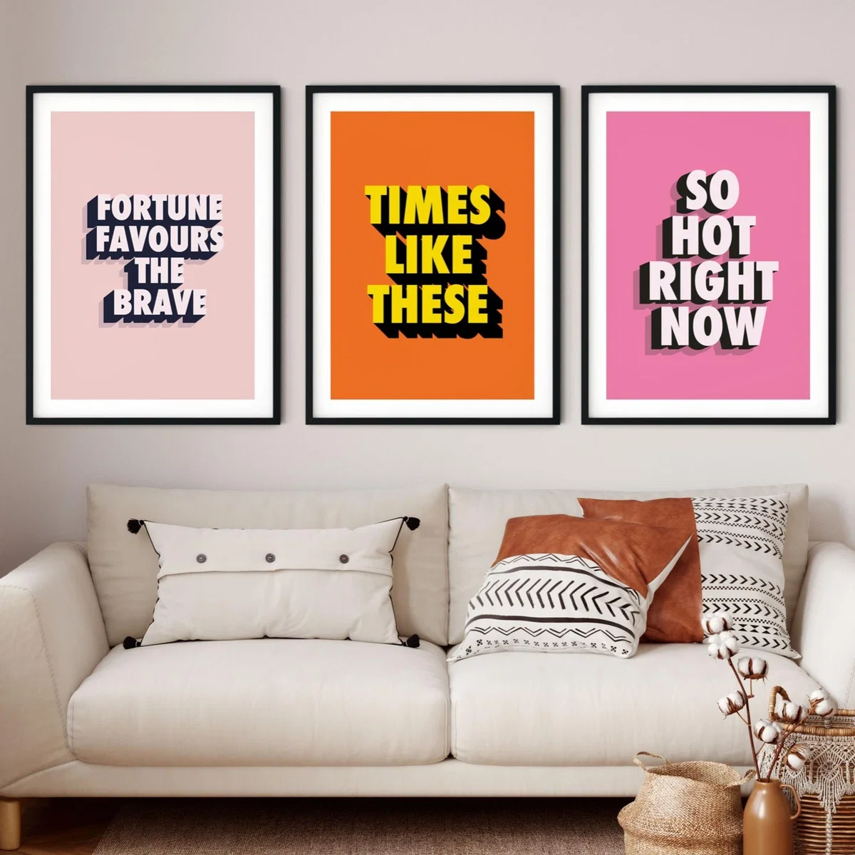 Pink / Purple So Hot Right Now A3 297 X 420Mm The Native State – image 4