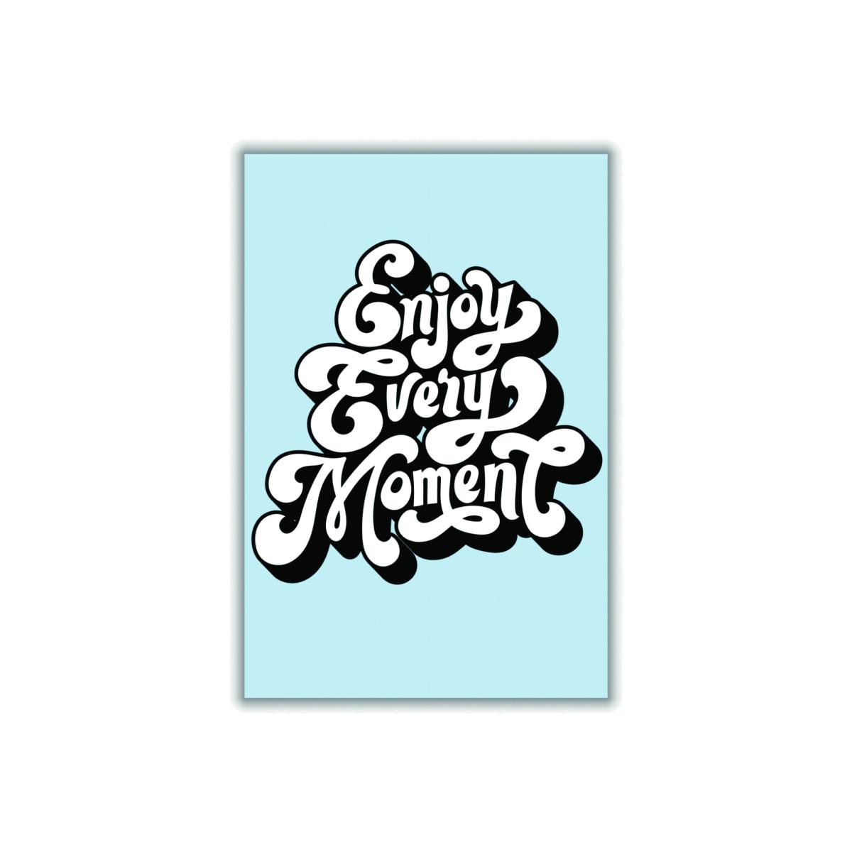 Blue Enjoy Every Moment Extra Small Stanley Print House – image 1