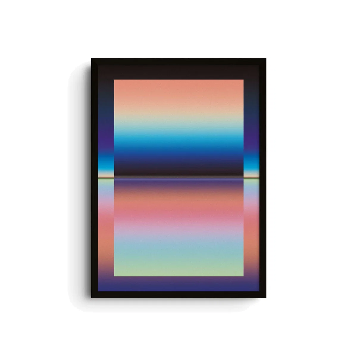 Blue Fold - Giclee Fine Art Print - Large | A2 | 420 X 594Mm | East Side Studio London – image 1