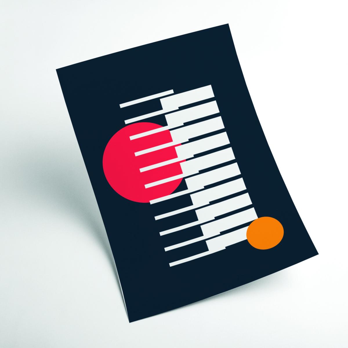 Bright Geometric #1 Large Stanley Print House – image 2