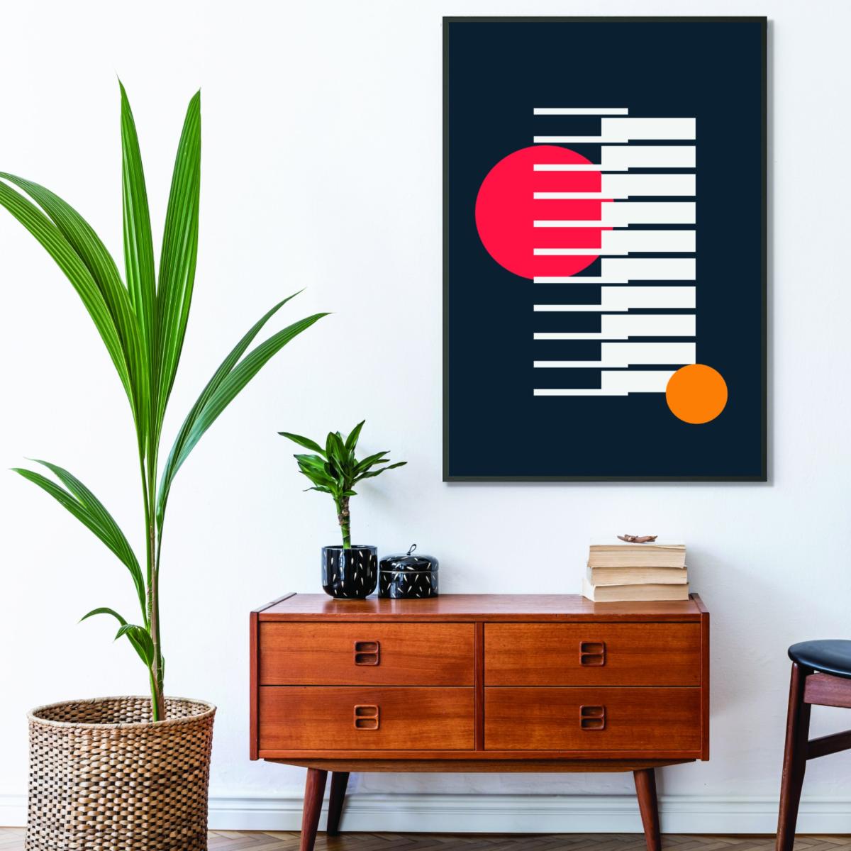 Bright Geometric #1 Large Stanley Print House – image 3