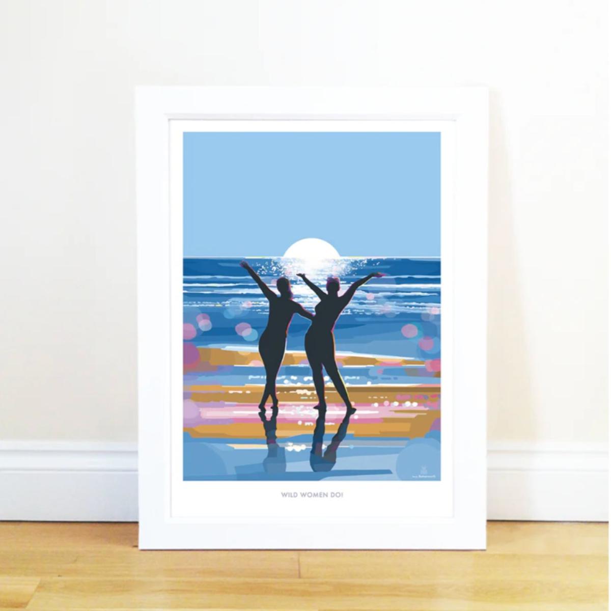 Wild Women Do Quote Print | A4 | 210 X 297Mm | Becky Bettesworth – image 2