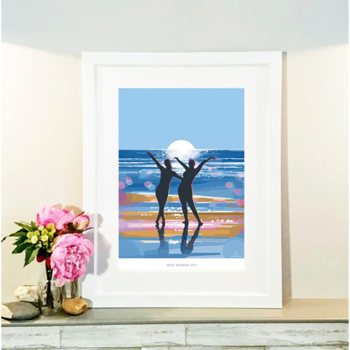 Wild Women Do Quote Print | A4 | 210 X 297Mm | Becky Bettesworth – image 4