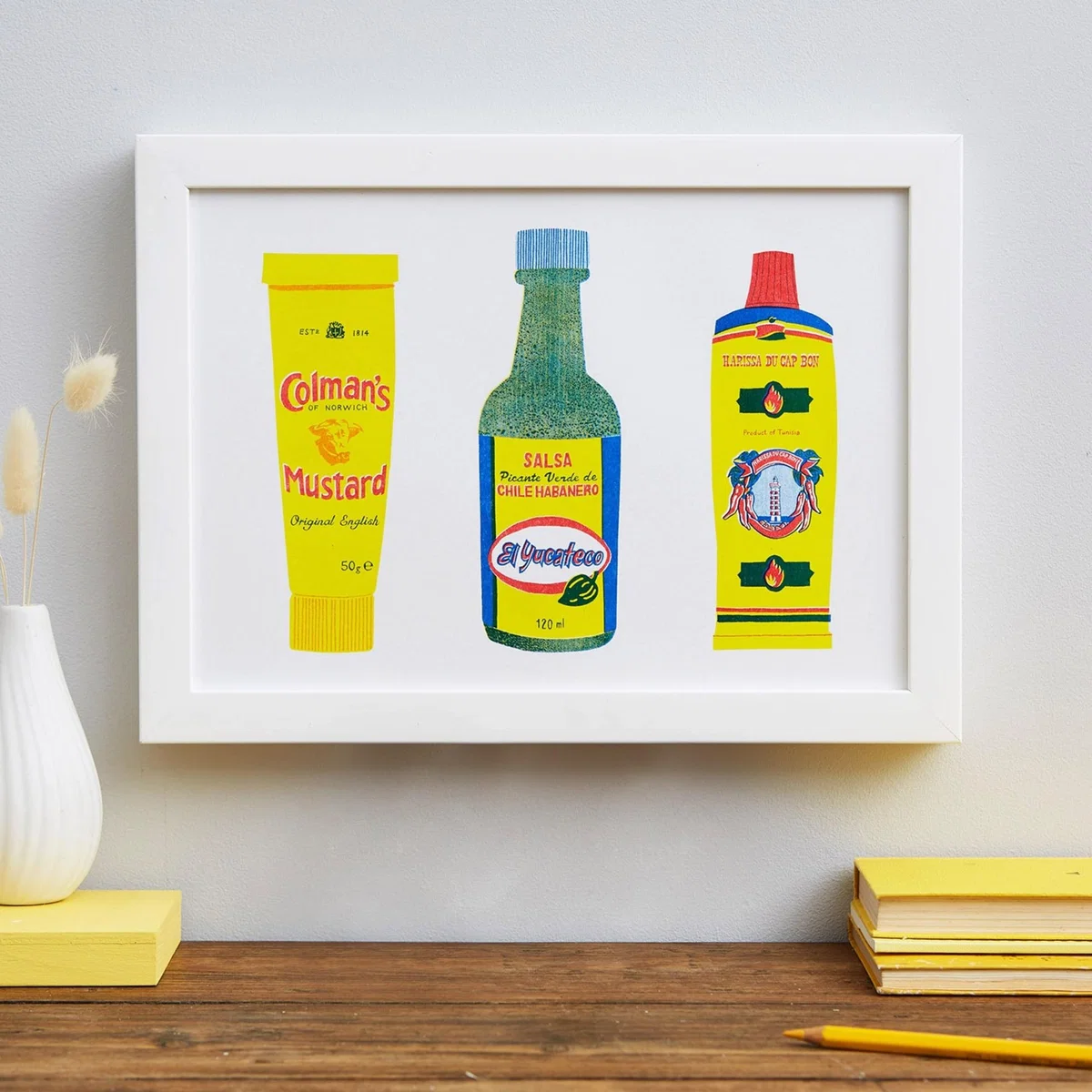 Spice It Up Risograph Print A4 Rosa & Clara Designs – image 2