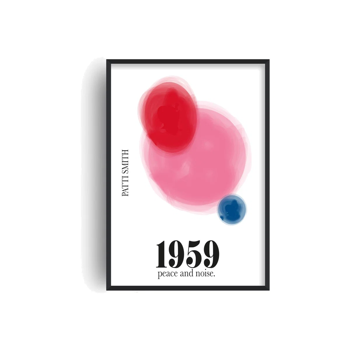 1959 Patti Smith Inspired Retro Art Print A2 420 X 594Mm Fanclub – image 1