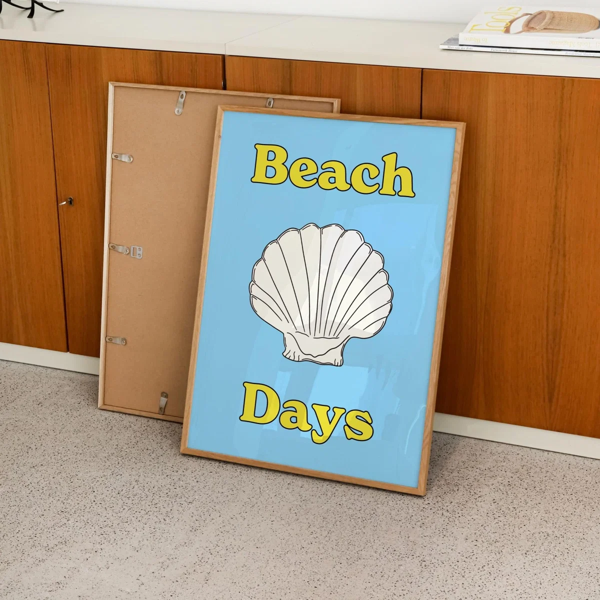 A3 Blue Beach Days Print Sofe Store – image 2