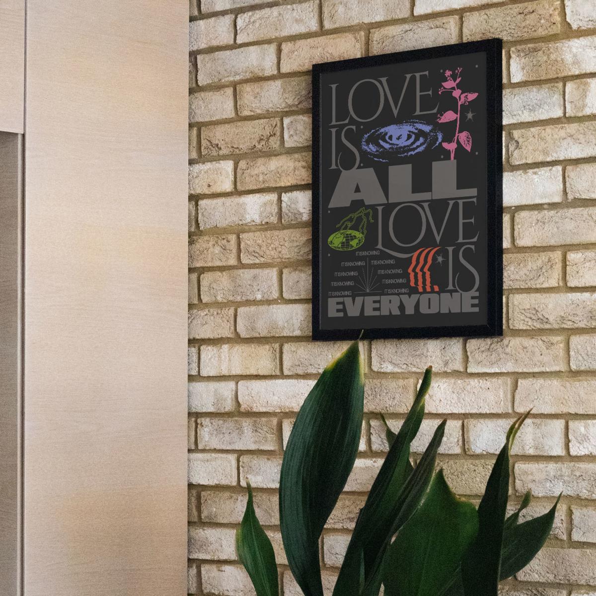 Black Love Is - Giclee Fine Art Print - Small | 12 X 16" | East Side Studio London – image 3