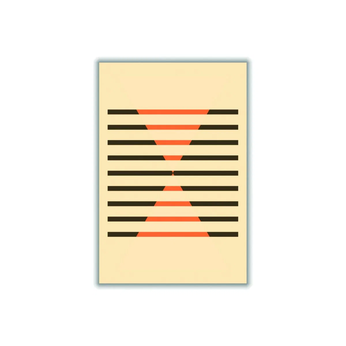 Yellow / Orange Faded Geometric #1 Xxs Stanley Print House – image 1