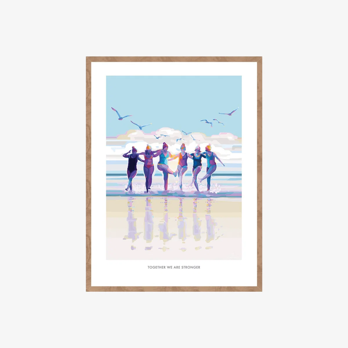 Together We Are Stronger Quote Print | A4 | 210 X 297Mm | Becky Bettesworth – image 1