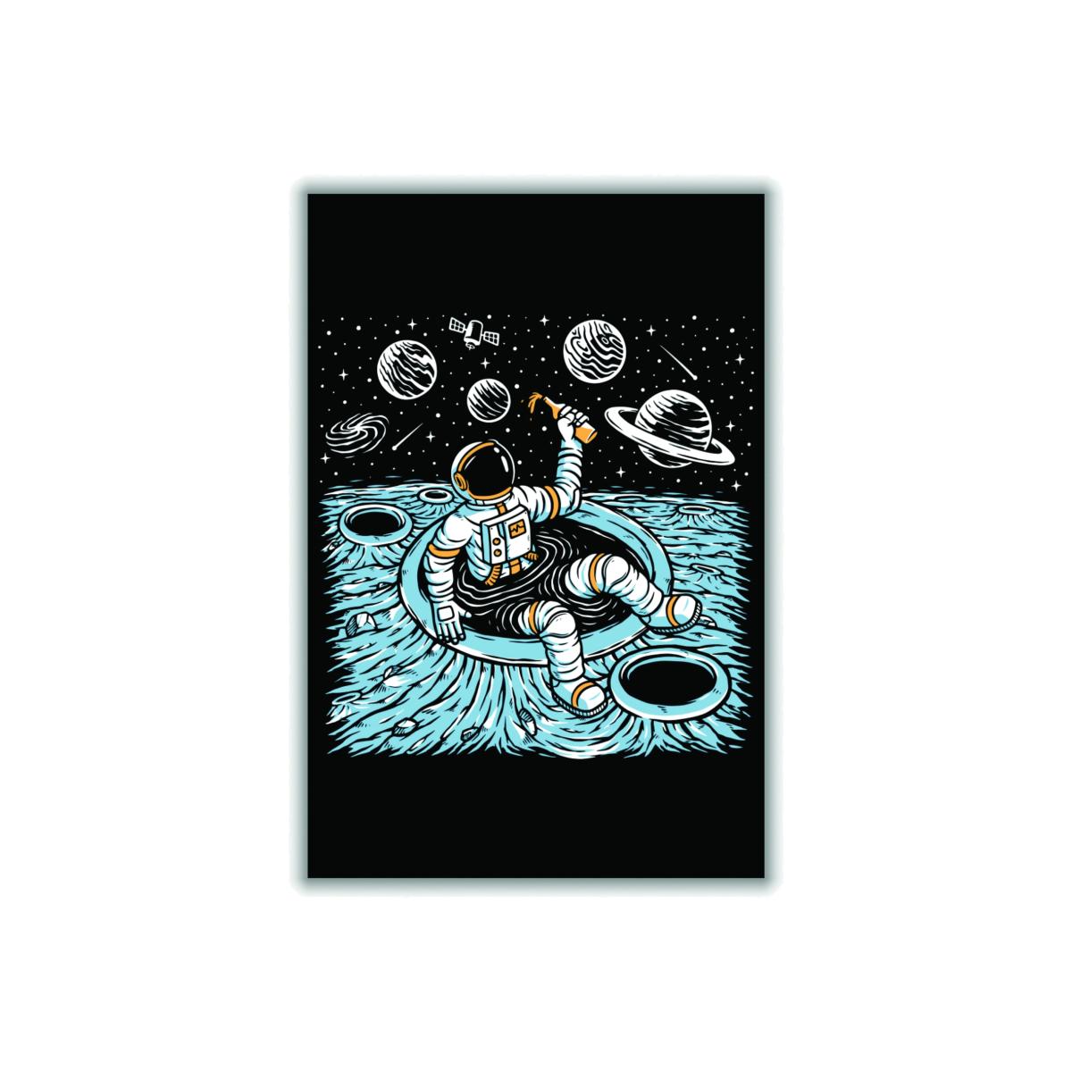 Blue Cold Beer And Zero Gravity A3 297 X 420Mm Stanley Print House – image 1