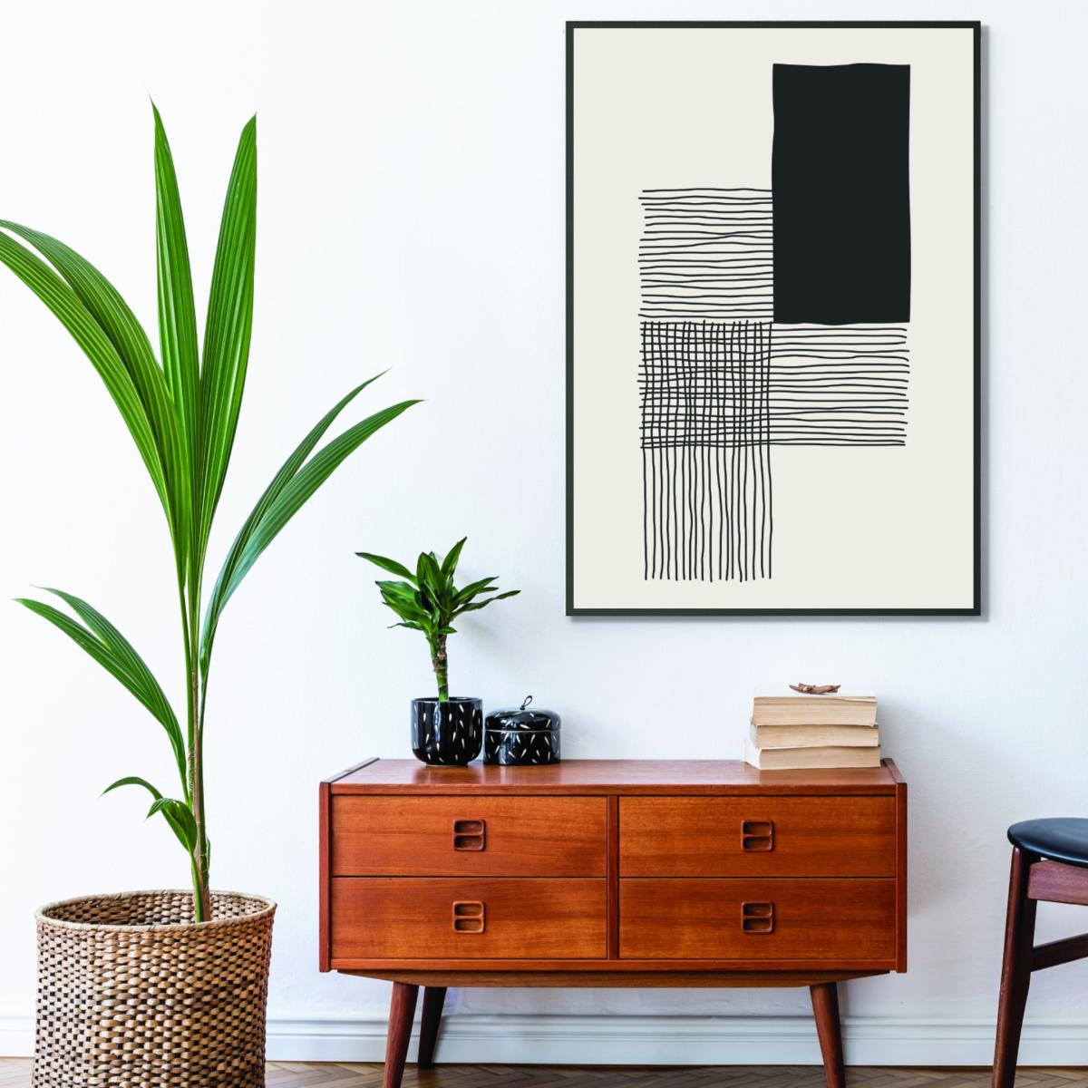 Black Dark Minimalism Series #4 A1 594 X 841Mm Stanley Print House – image 3