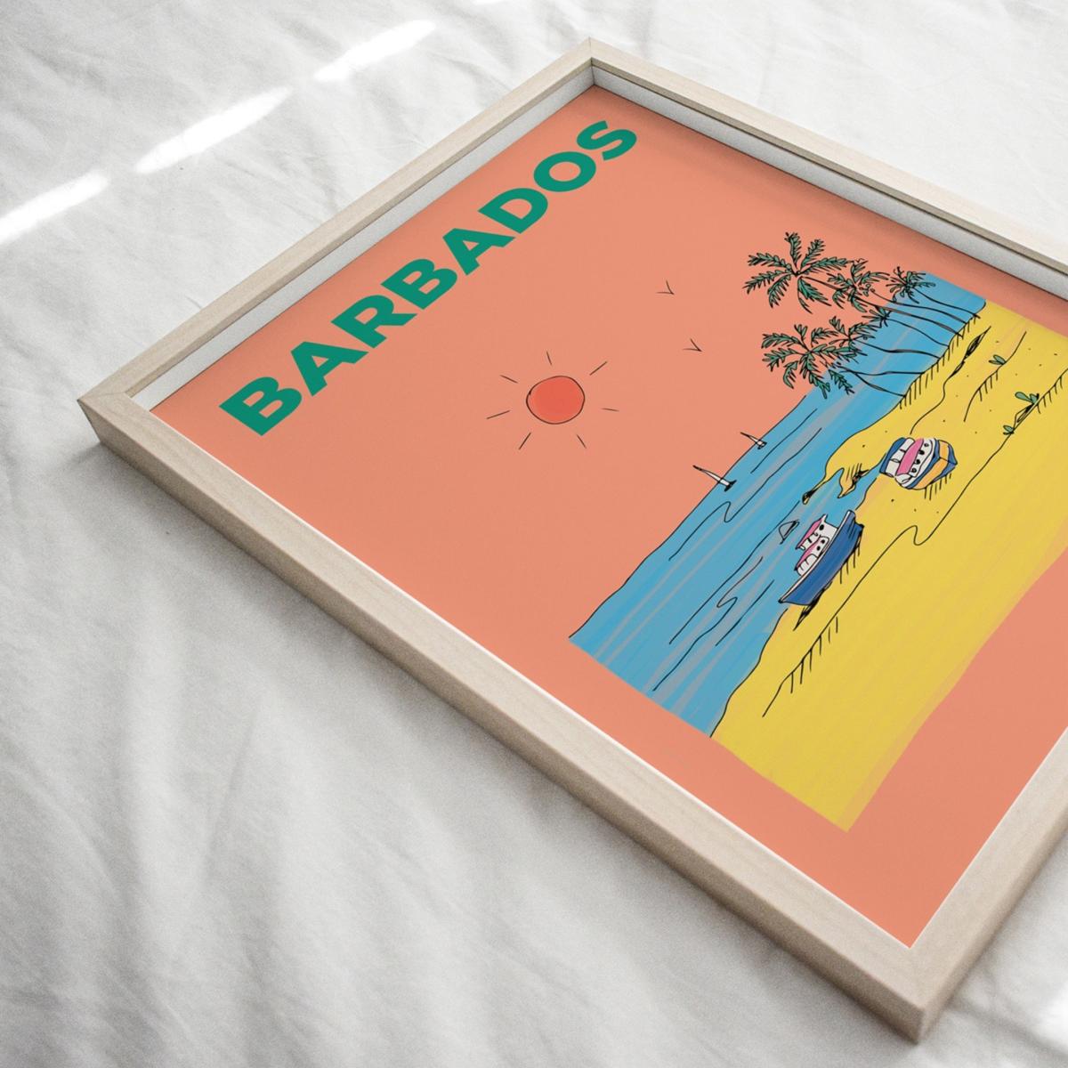 Barbados Summer Escapes Print Places & Spaces Art Co. – image 3