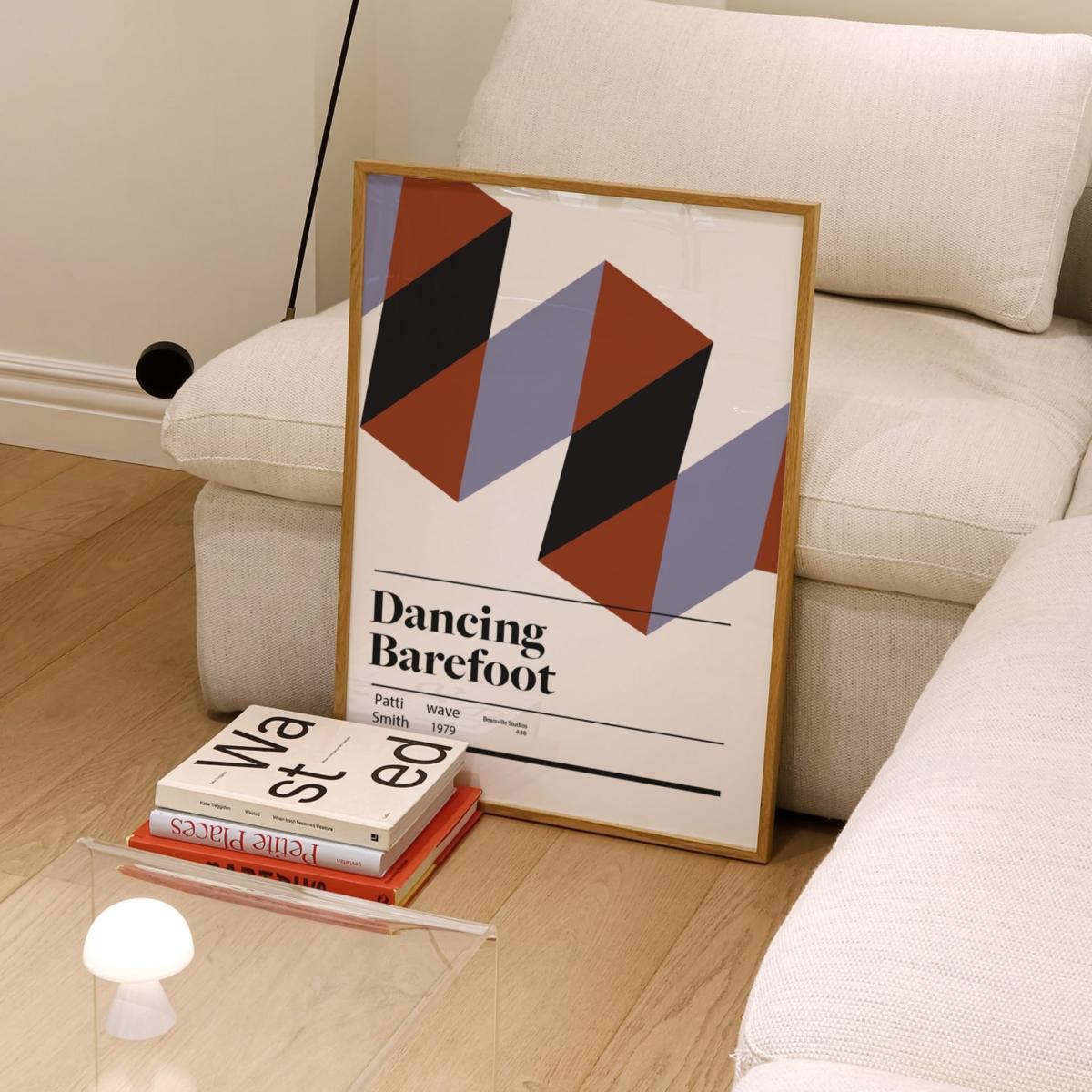 Dancing Barefoot Retro Giclée Art Print A2 | Fanclub – image 3