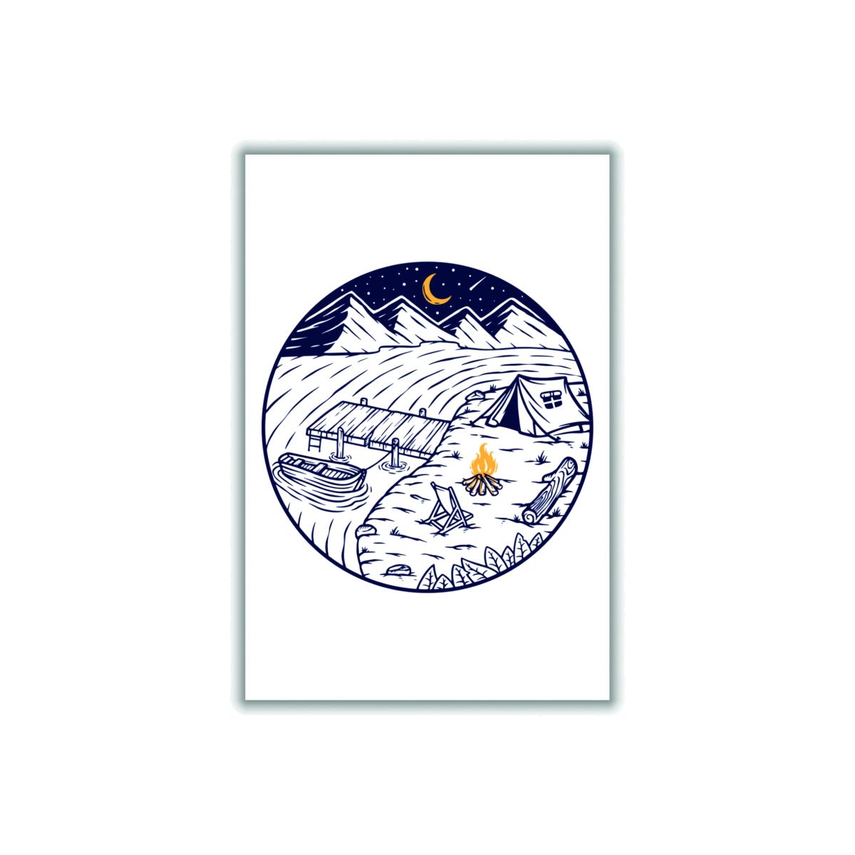 Black Slice Of Paradise Extra Small Stanley Print House – image 1