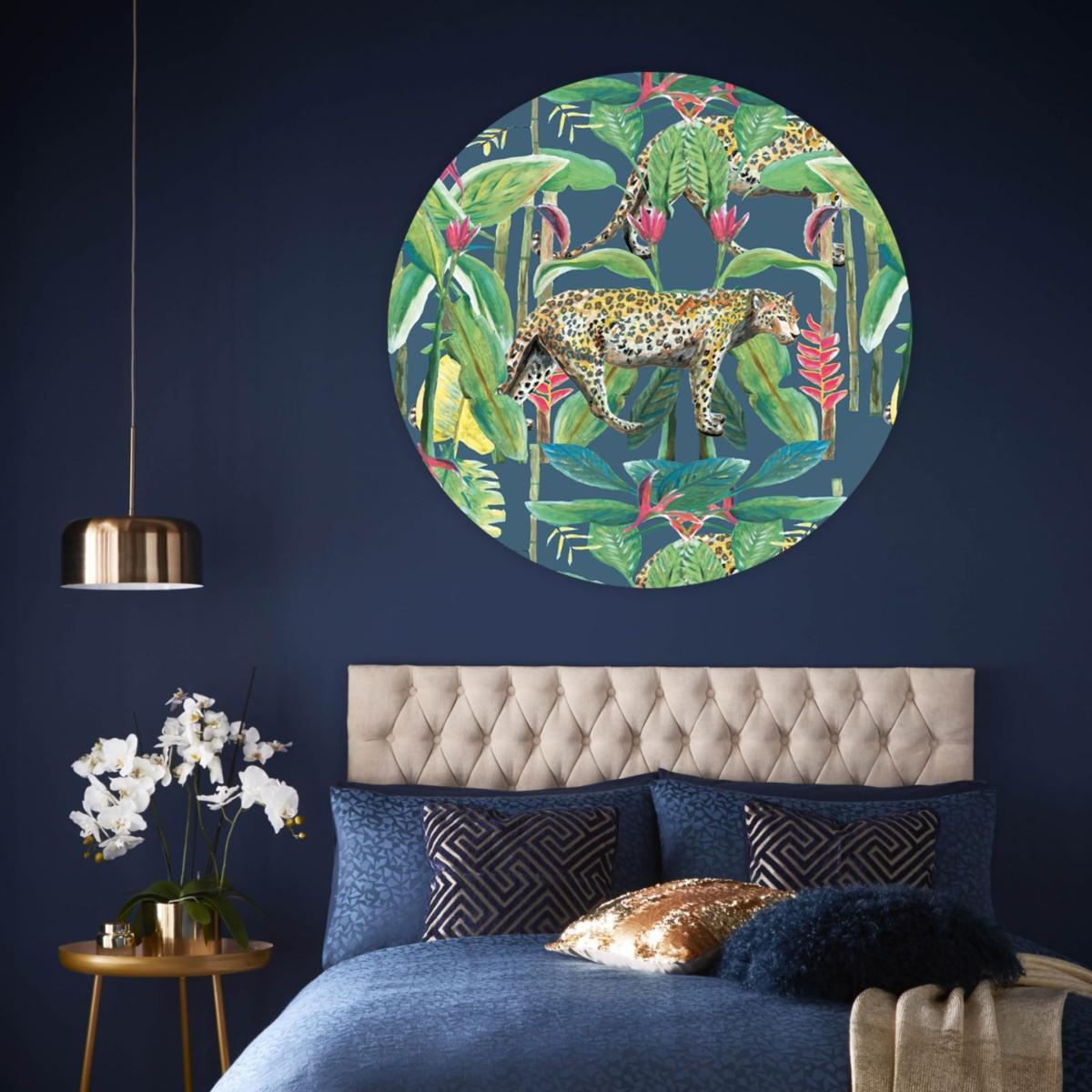 Green Circle Wall Sticker Jungle Stories Panther Catchii – image 2