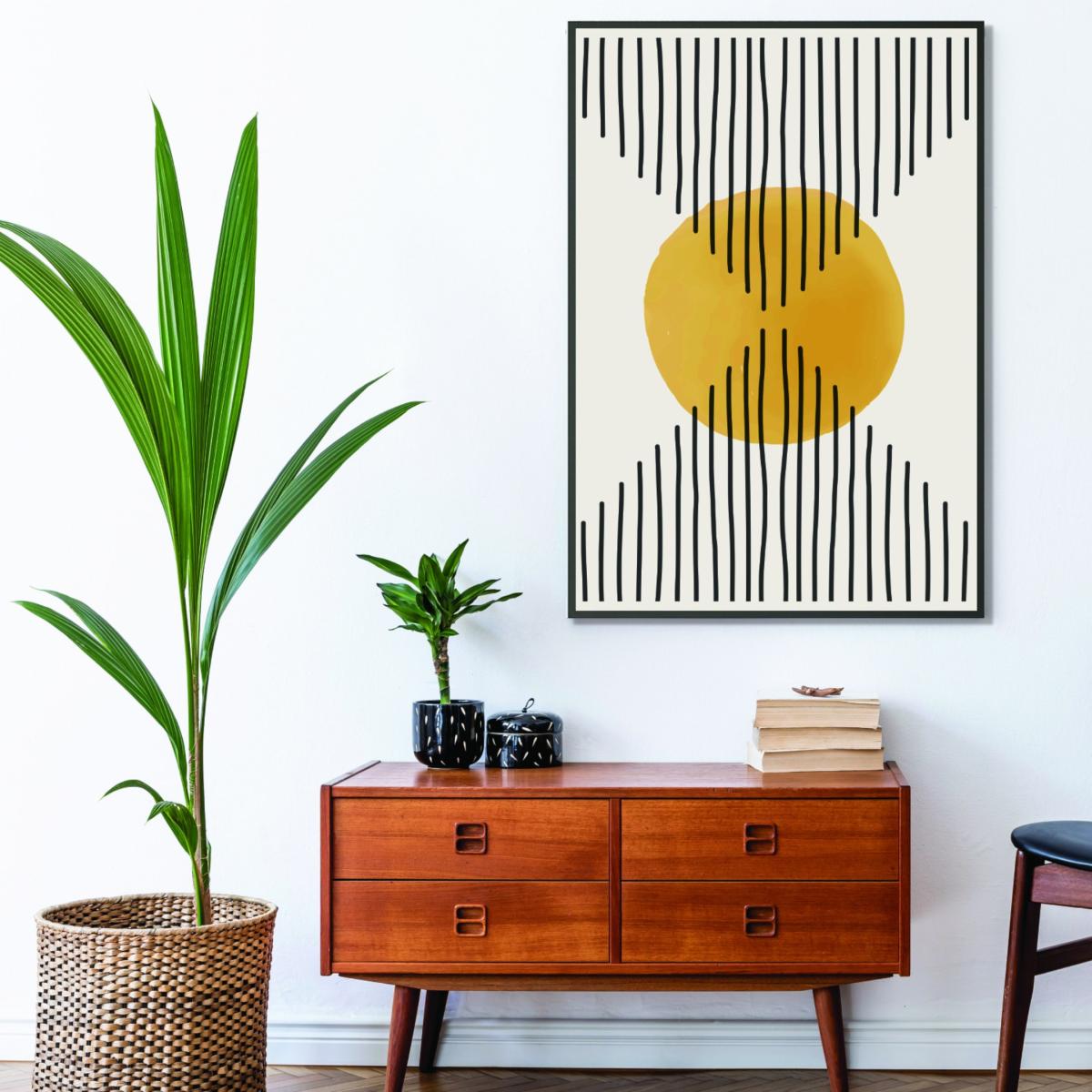 Yellow / Orange Boho Suns Series #1 A1 594 X 841Mm Stanley Print House – image 3