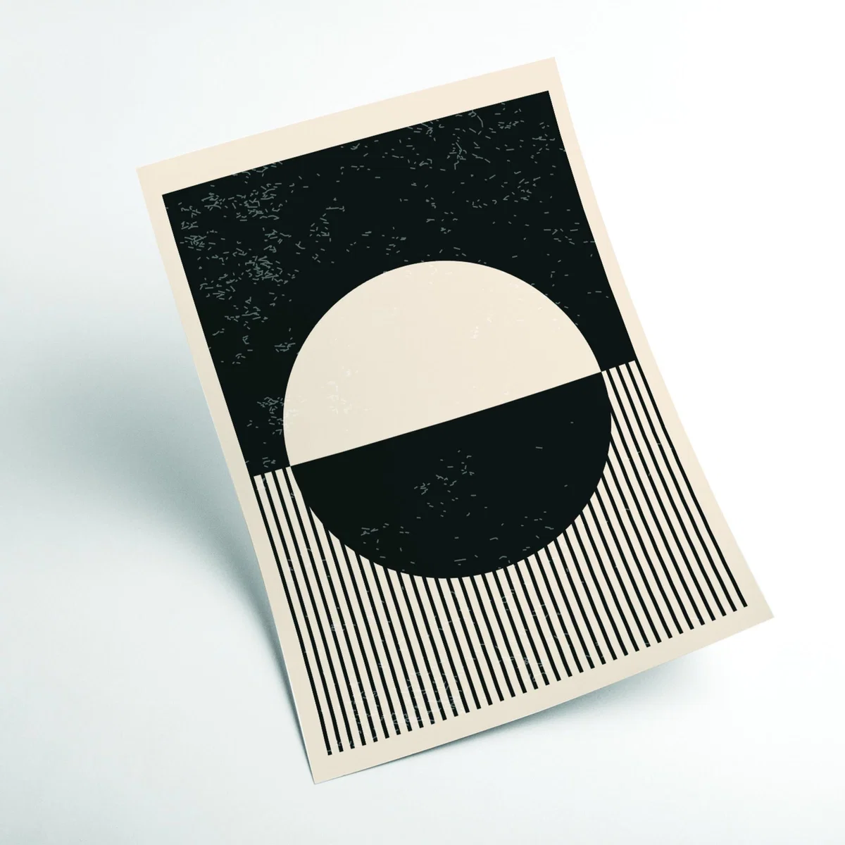 Black And White Planets Series #4 Large Stanley Print House – image 2