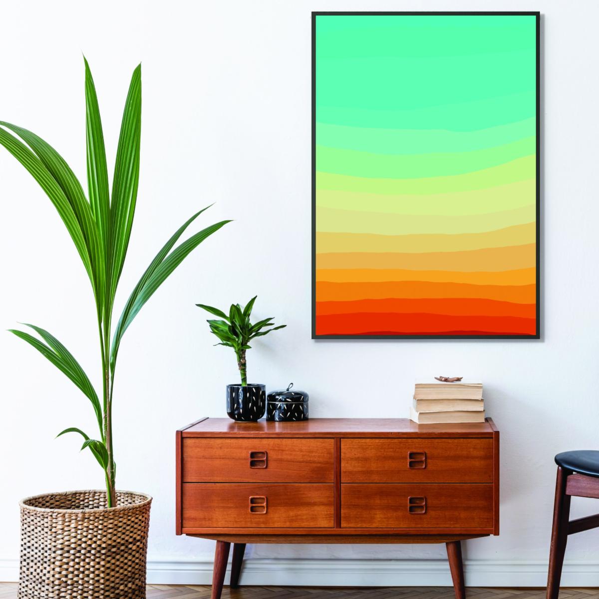 Gradient Vibes Series #1 A1 594 X 841Mm Stanley Print House – image 3