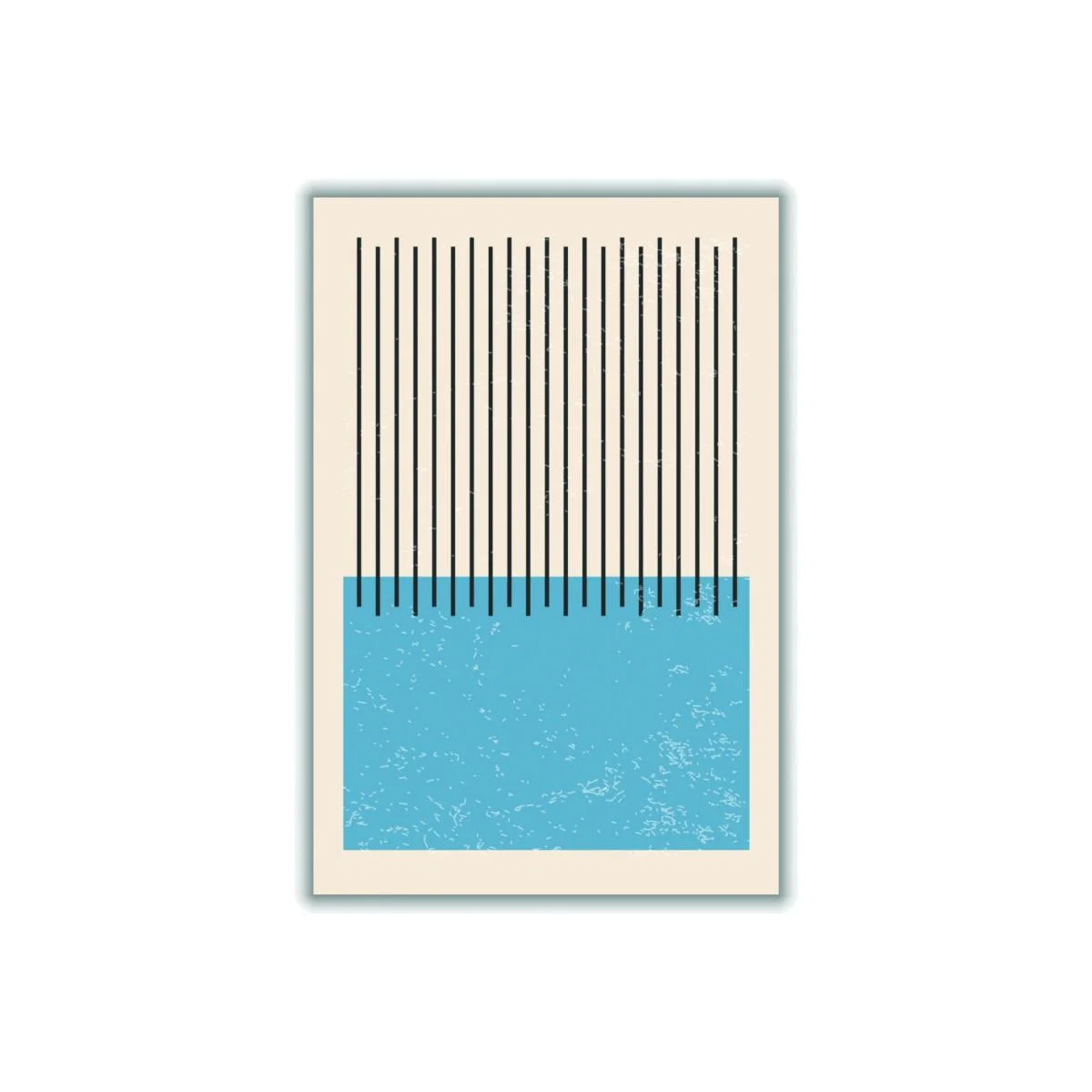 Blue Color Vibe Series I Extra Small Stanley Print House – image 1