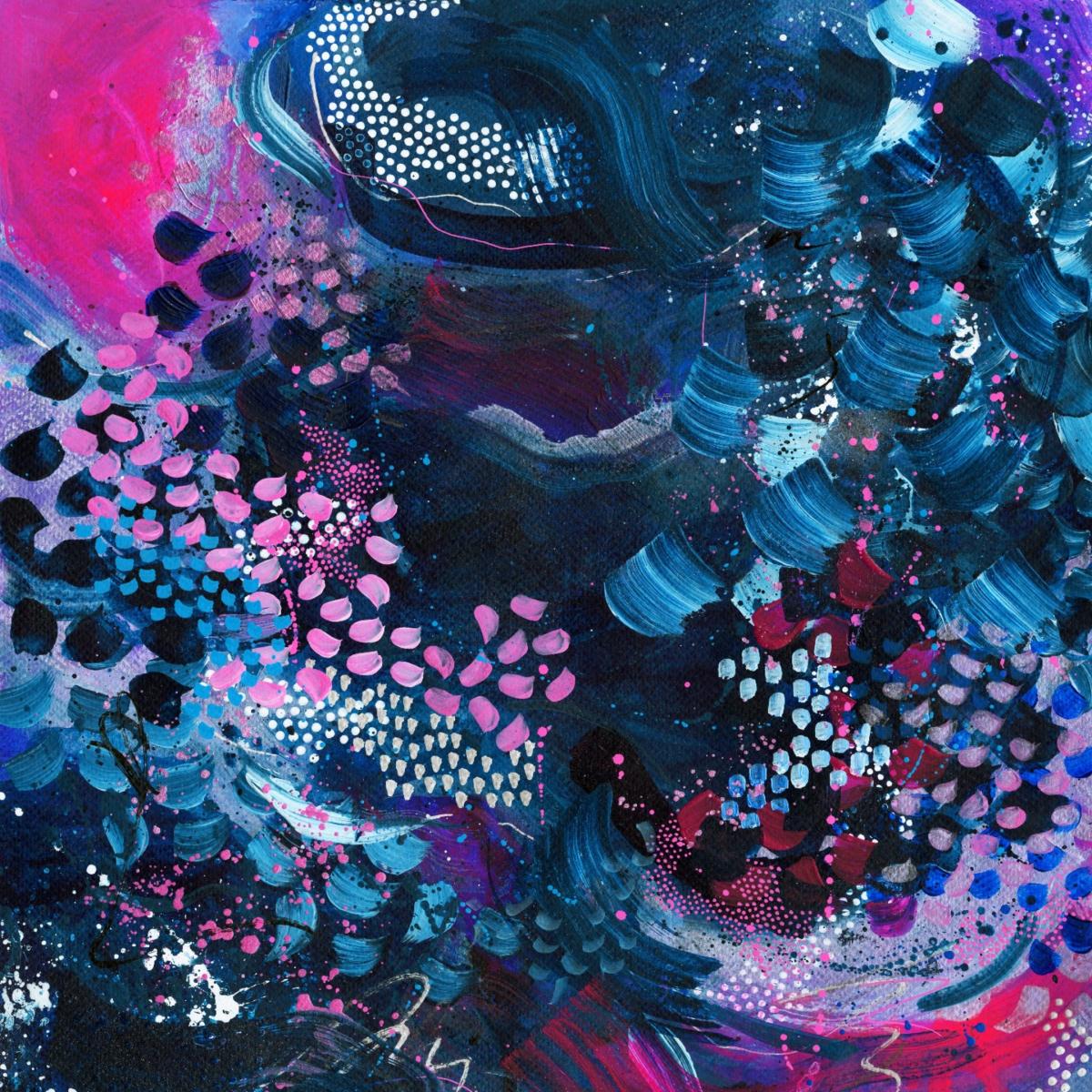 Pink / Purple / Blue I Can Still Make The Whole Place Shimmer, Large Print | Jessica Slack Studio – image 2