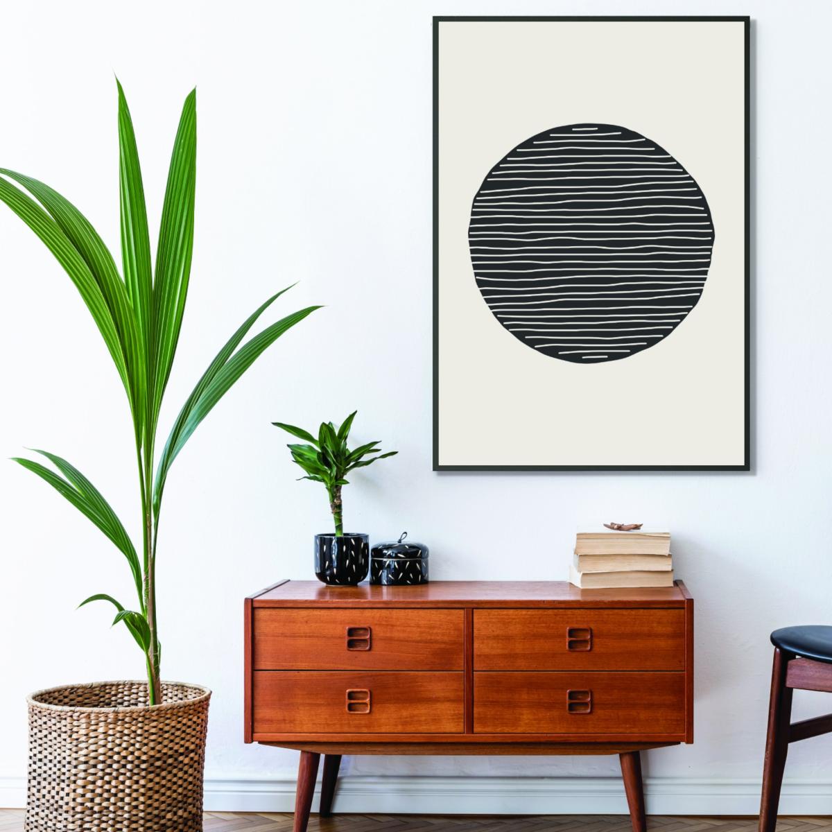 Black Circle Vibe Series #1 Large Stanley Print House – image 3