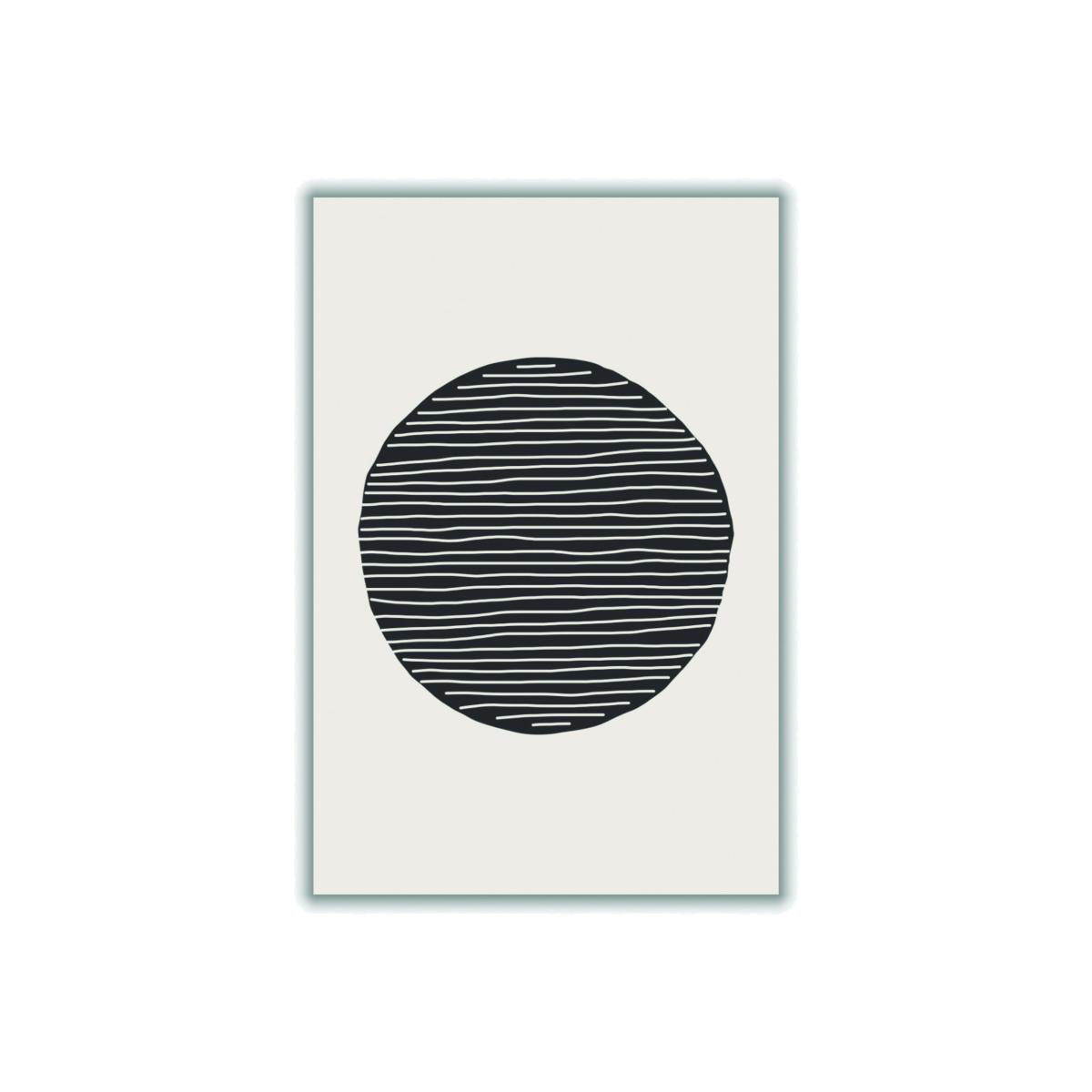 Black Circle Vibe Series #1 Large Stanley Print House – image 1