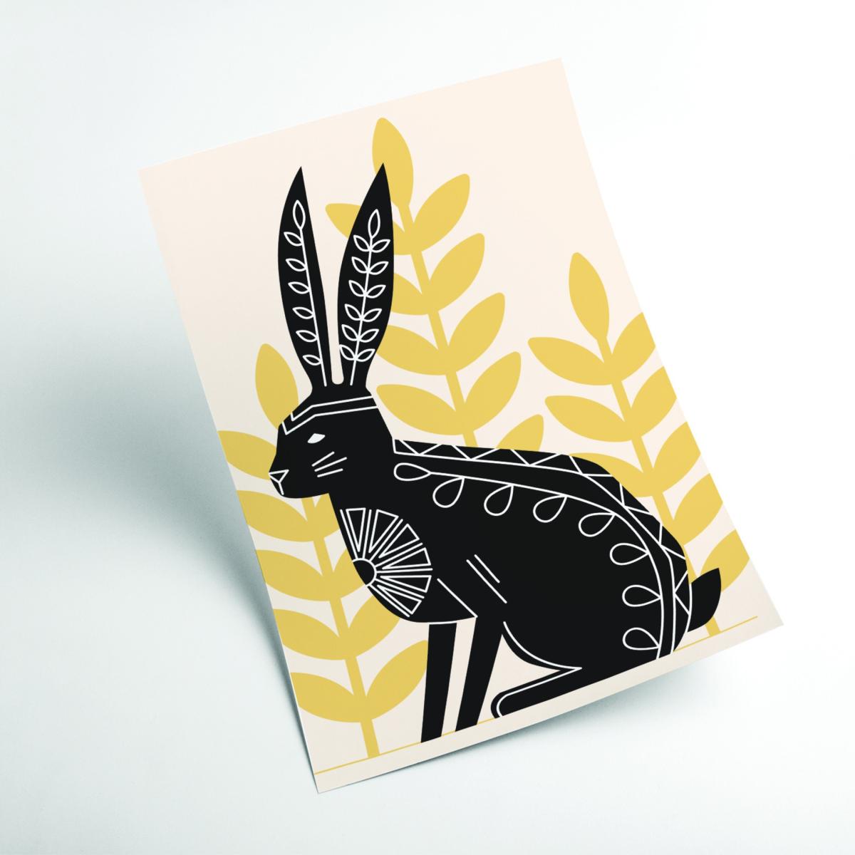 Black Bunny's Natural Habitat Small Stanley Print House – image 2