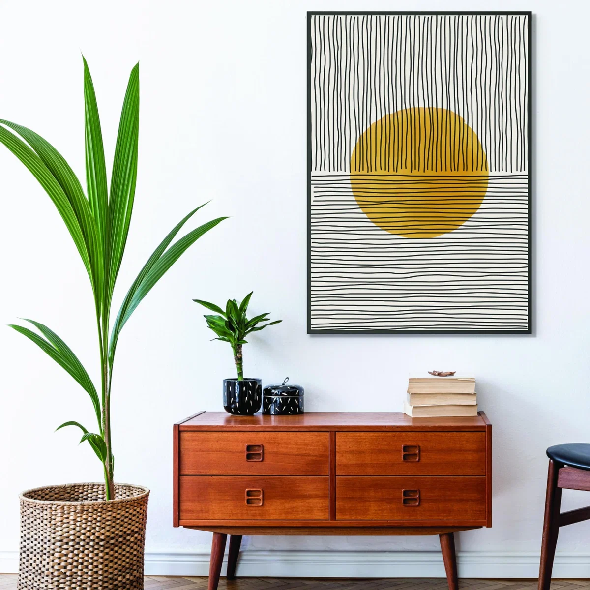Yellow / Orange Boho Suns Series #3 A3 297 X 420Mm Stanley Print House – image 3