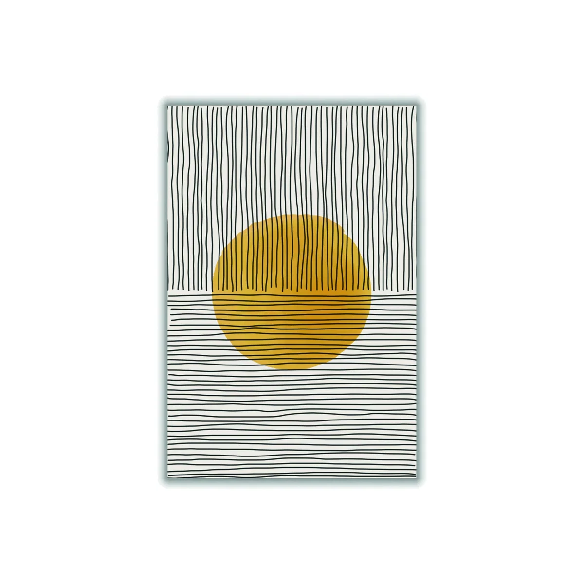 Yellow / Orange Boho Suns Series #3 A3 297 X 420Mm Stanley Print House – image 1