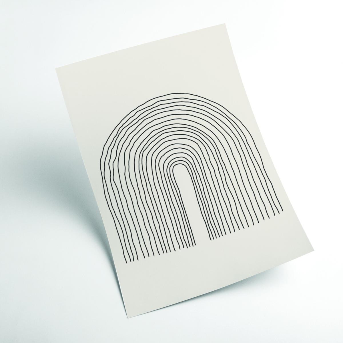 Grey Minimalism Set 3 Large Stanley Print House – image 2