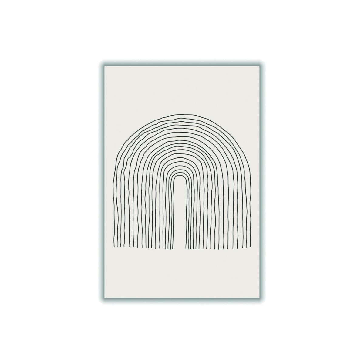 Grey Minimalism Set 3 Large Stanley Print House – image 1