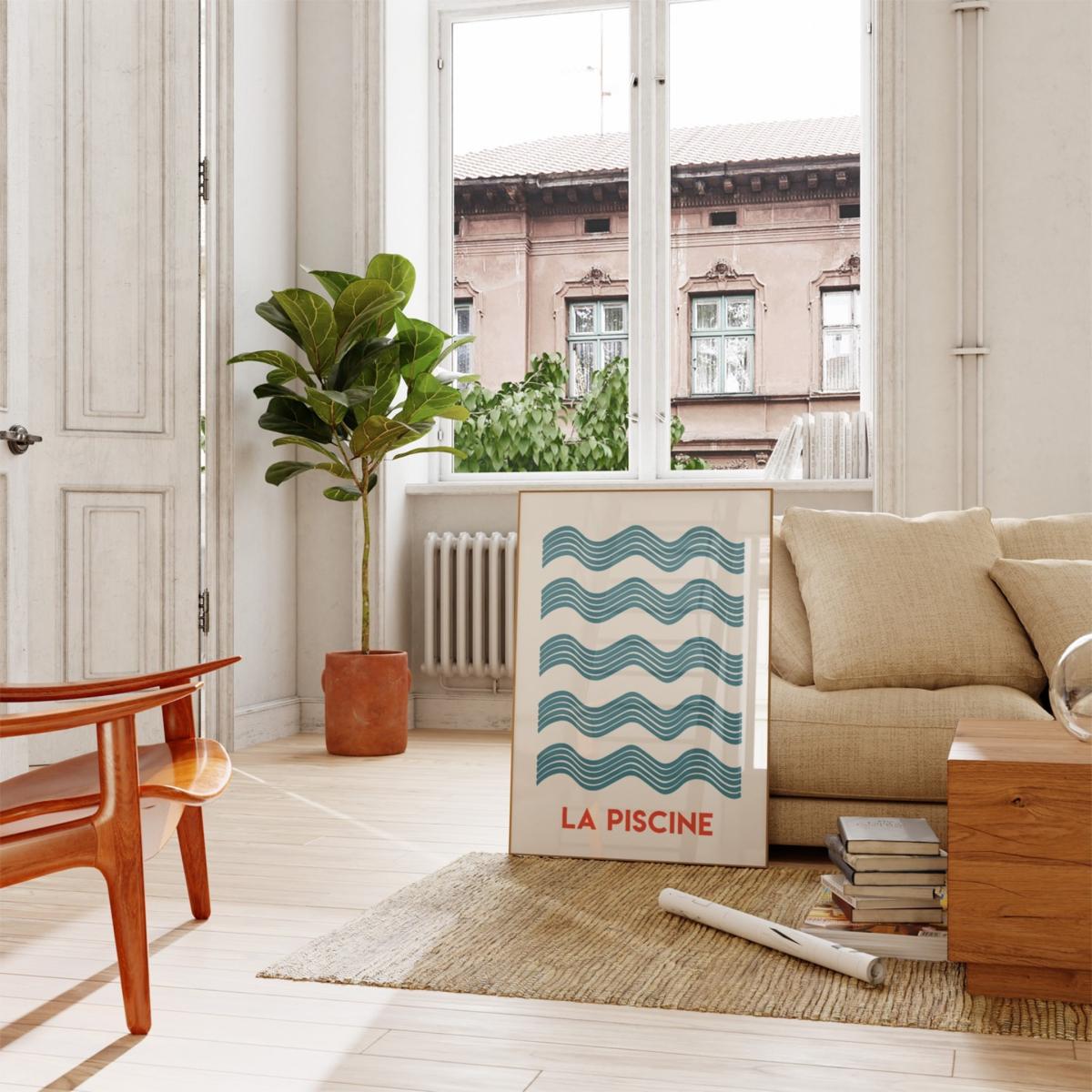 La Piscine Giclée Art Print A3 297 X 420Mm Fanclub – image 2