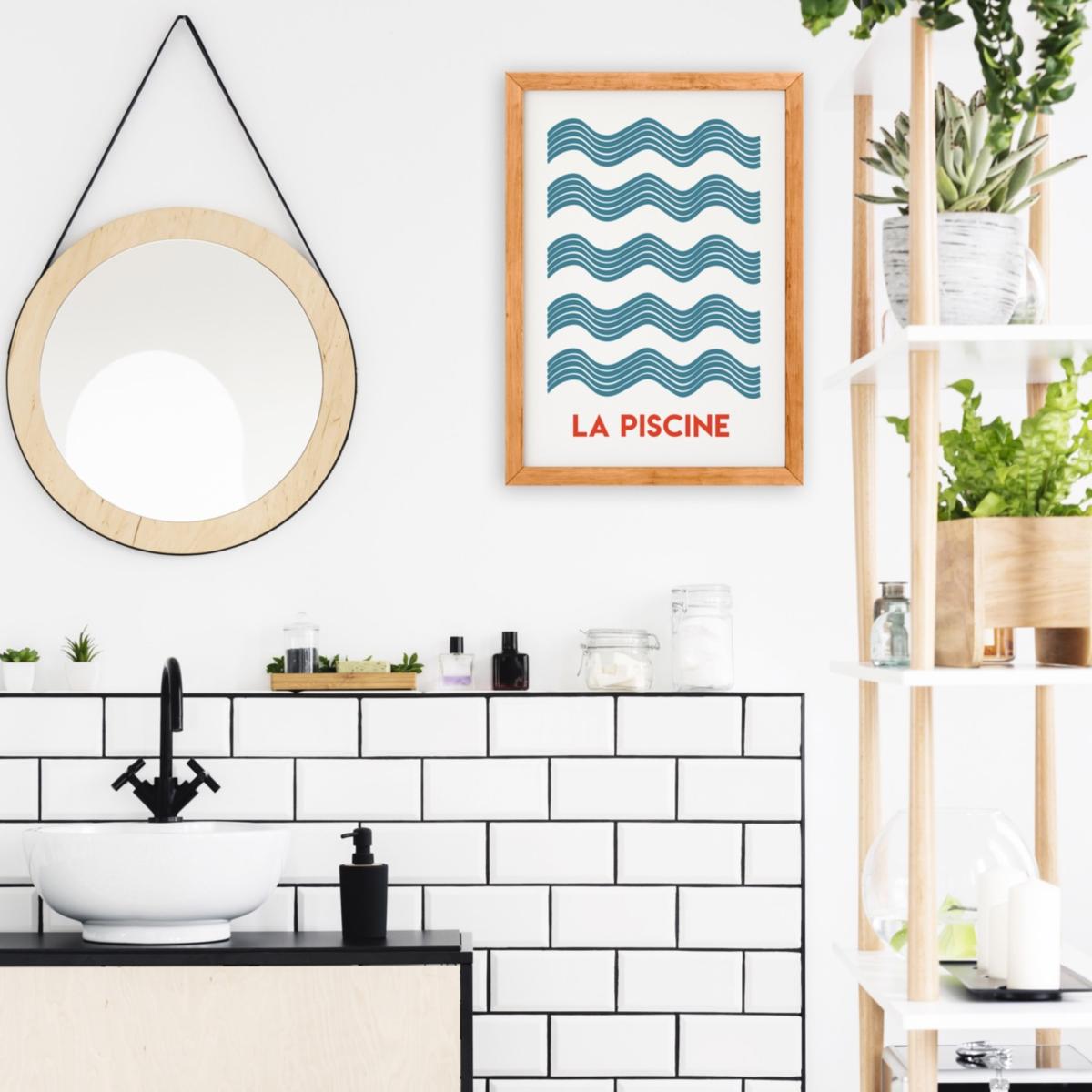 La Piscine Giclée Art Print A3 297 X 420Mm Fanclub – image 3