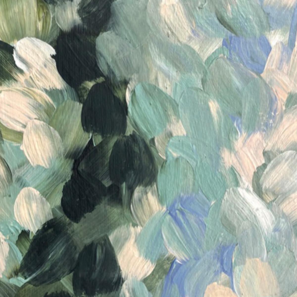 Green / Neutrals Muted Greenery Abstract Print A3 297 X 420Mm Emily M Art & Design – image 3