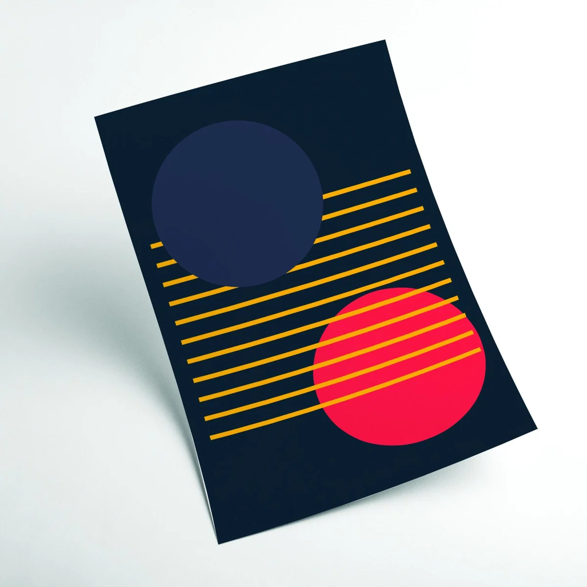 Vibrant Geometric Shapes #1 A3 297 X 420Mm Stanley Print House – image 2