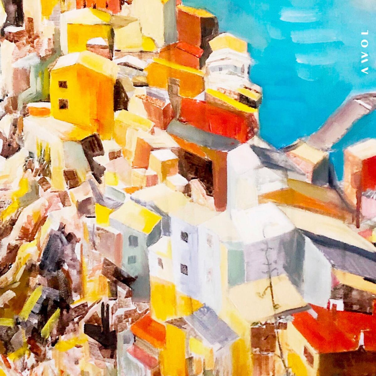 Cinque Terre Art Print: Colourful Seaside Town In Italy Awol – image 5