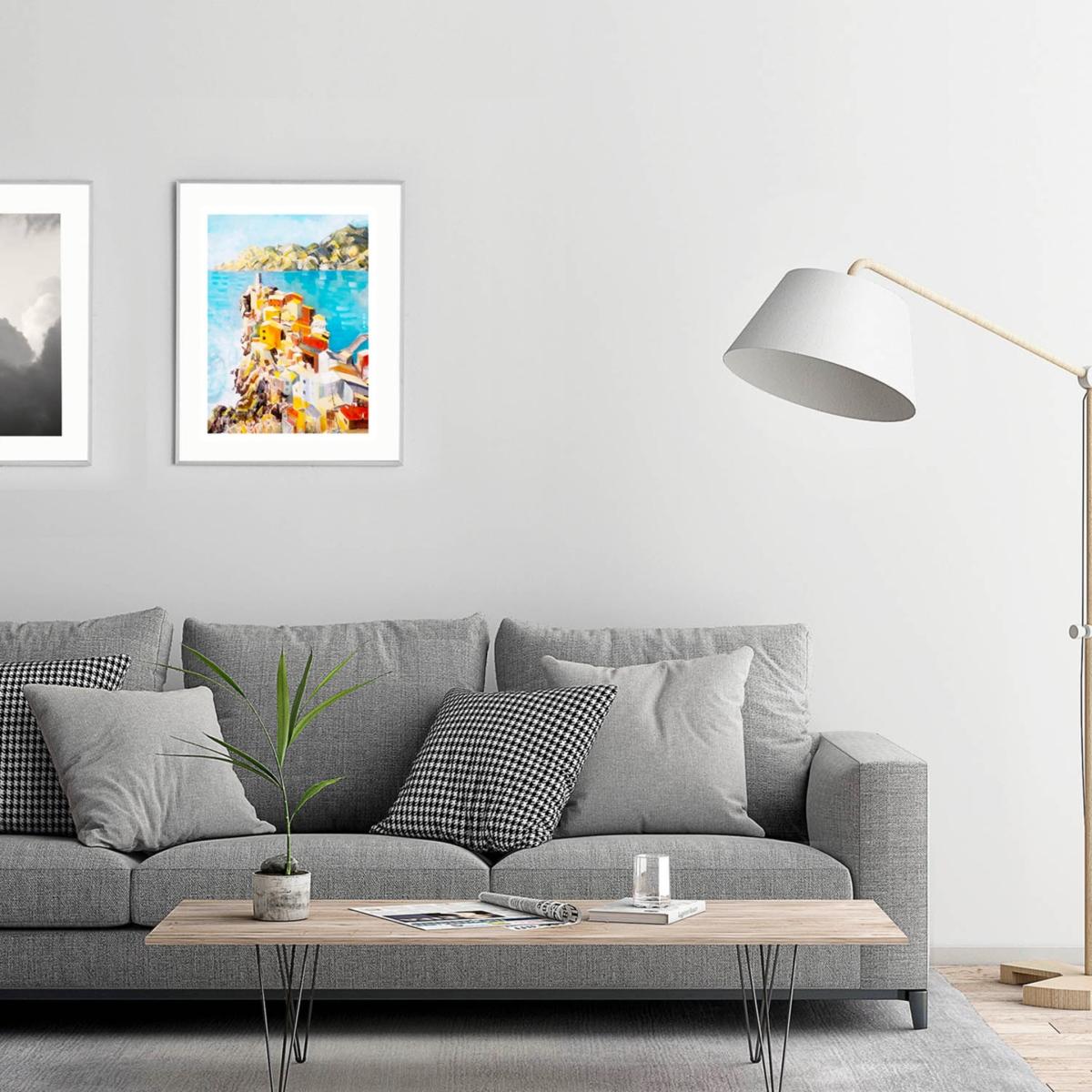 Cinque Terre Art Print: Colourful Seaside Town In Italy Awol – image 9