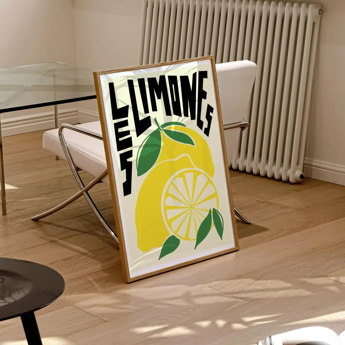 Yellow / Orange Les Limones Art Print - A3 Natalie Cass Art – image 3