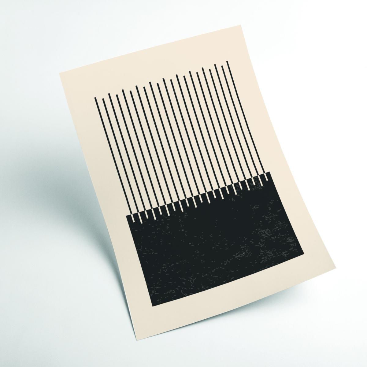 Black And White Line Series 2 A4 210 X 297Mm Stanley Print House – image 2