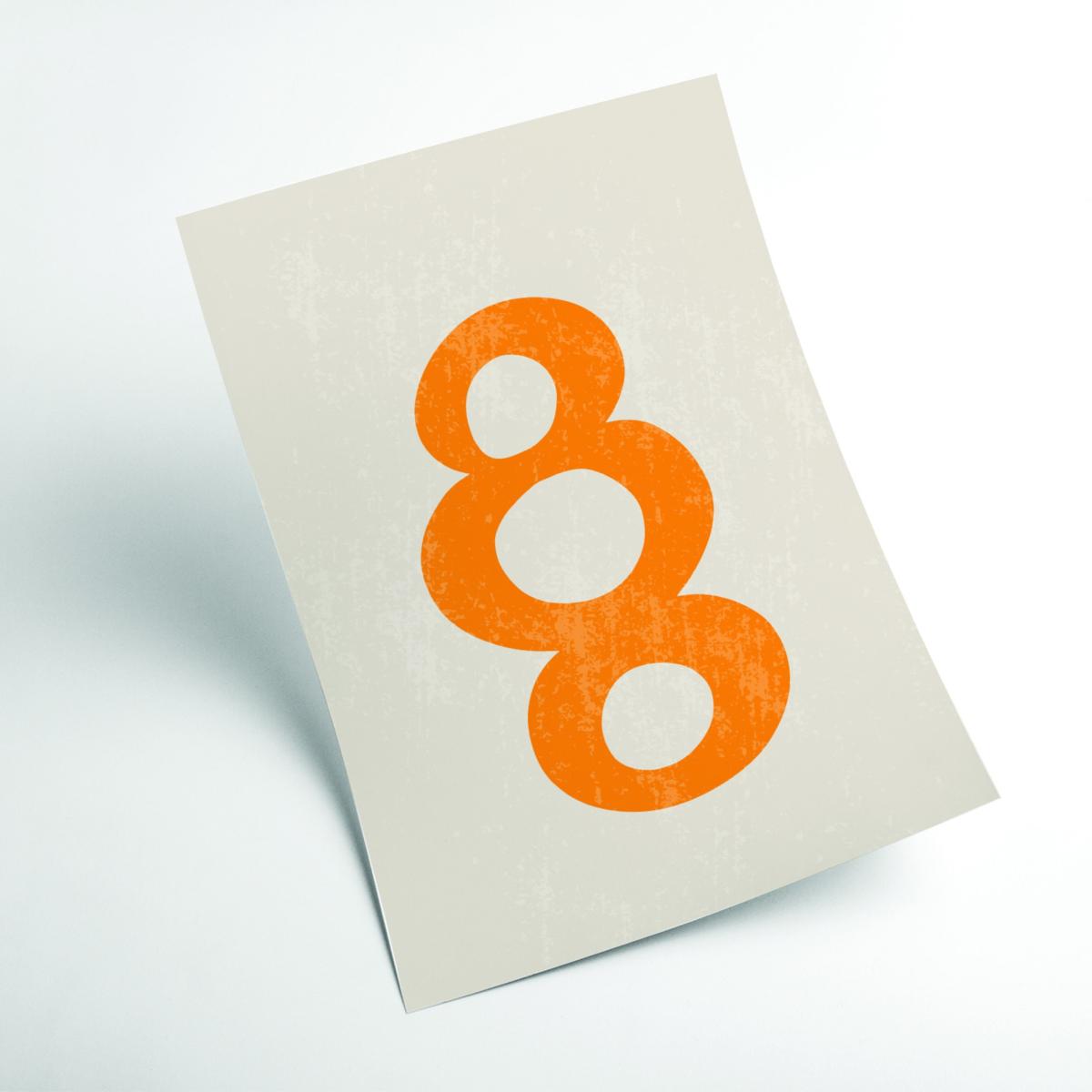 Yellow / Orange Abstract Minimal Series #2 Xxs Stanley Print House – image 2