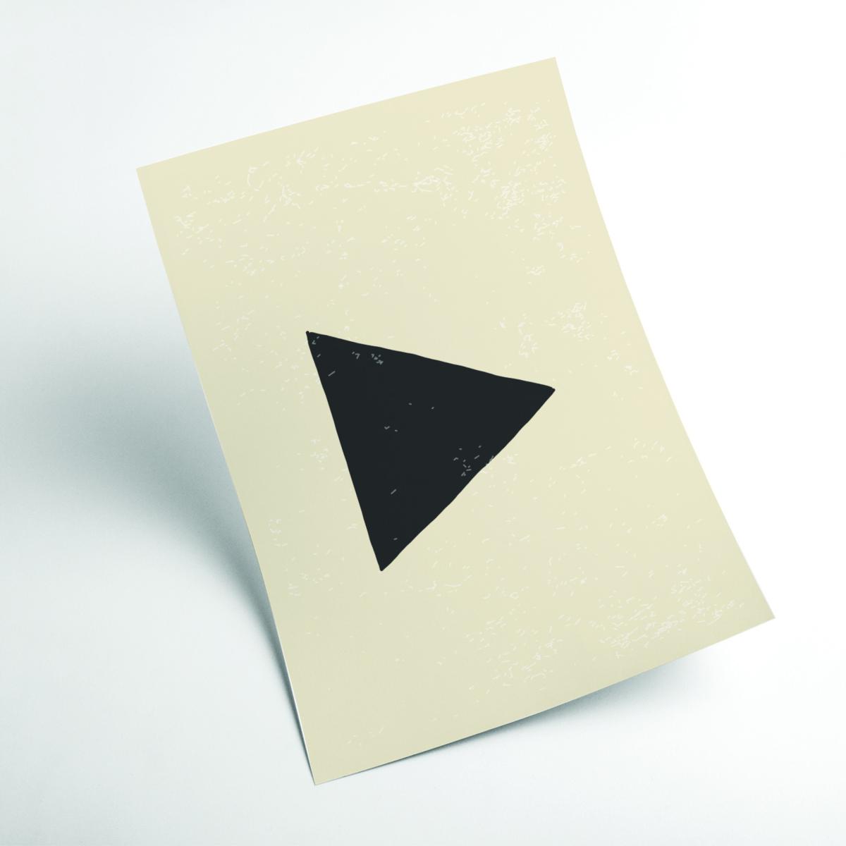 Black Minimal Shapes Series #1 Extra Small Stanley Print House – image 2