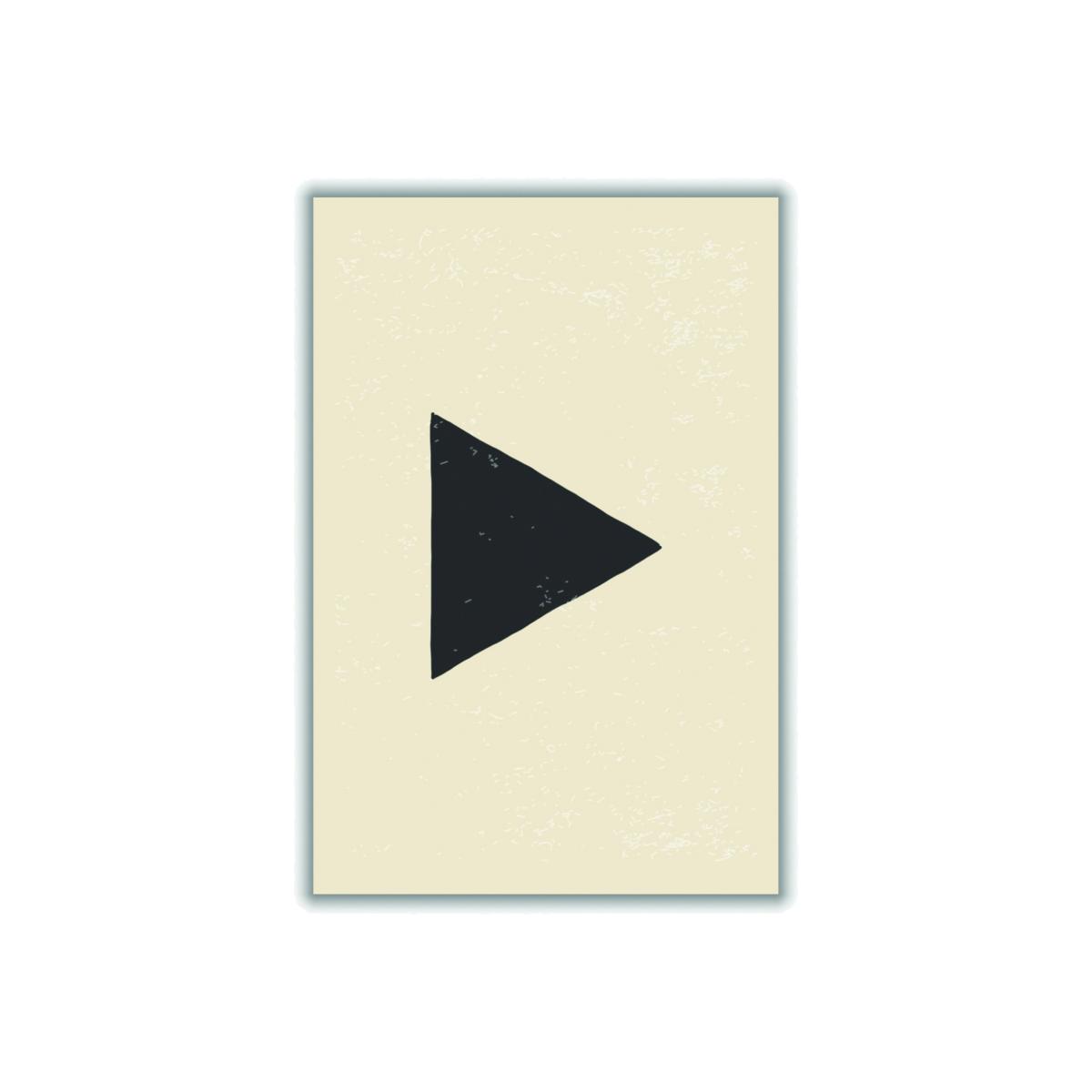 Black Minimal Shapes Series #1 Extra Small Stanley Print House – image 1