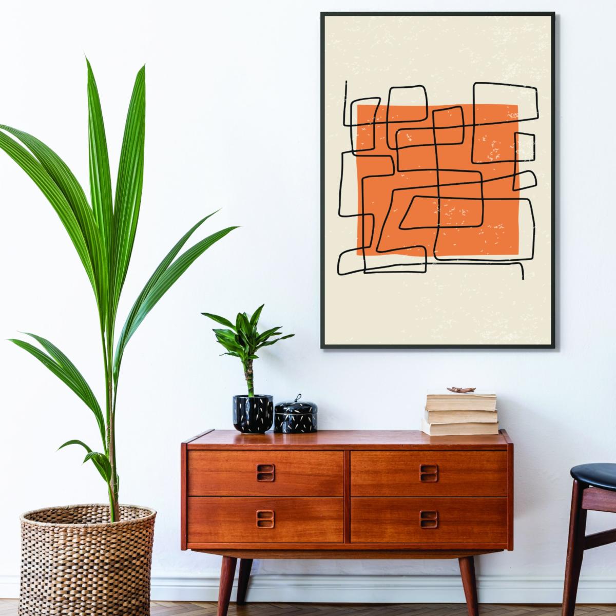 Yellow / Orange Abstract Color Set #4 A1 594 X 841Mm Stanley Print House – image 3