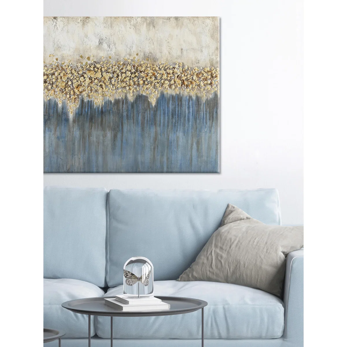 Hand-painted Canvas Painting Danish Arts I – image 2