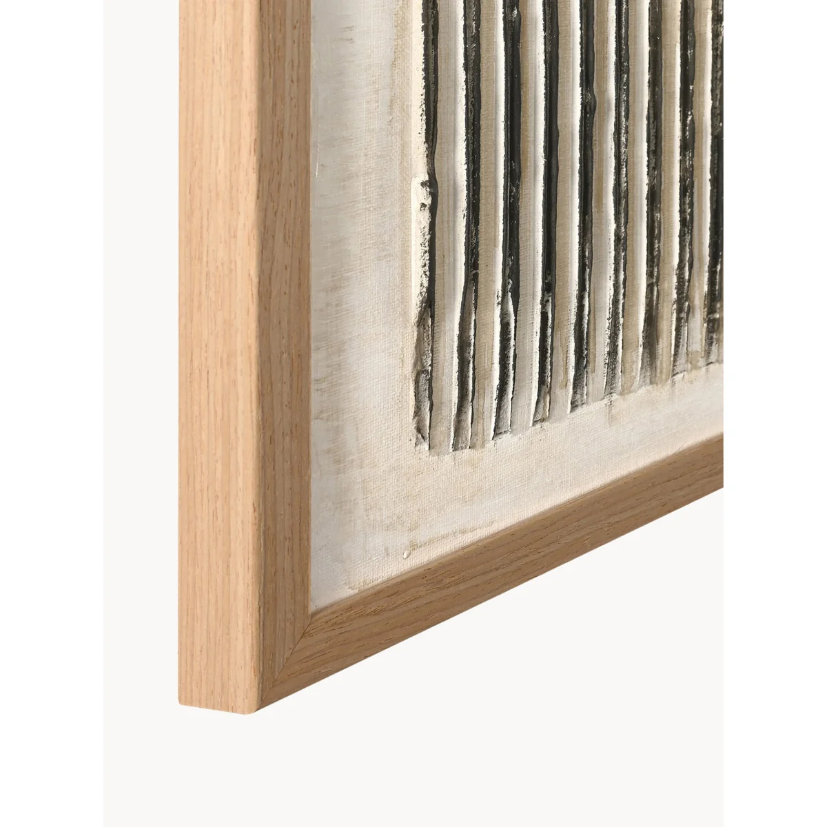 Hand-Painted Framed Canvas Art Structure I – image 3