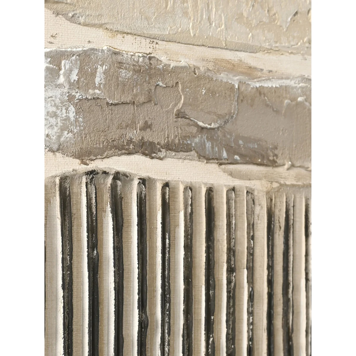 Hand-Painted Framed Canvas Art Structure I – image 4