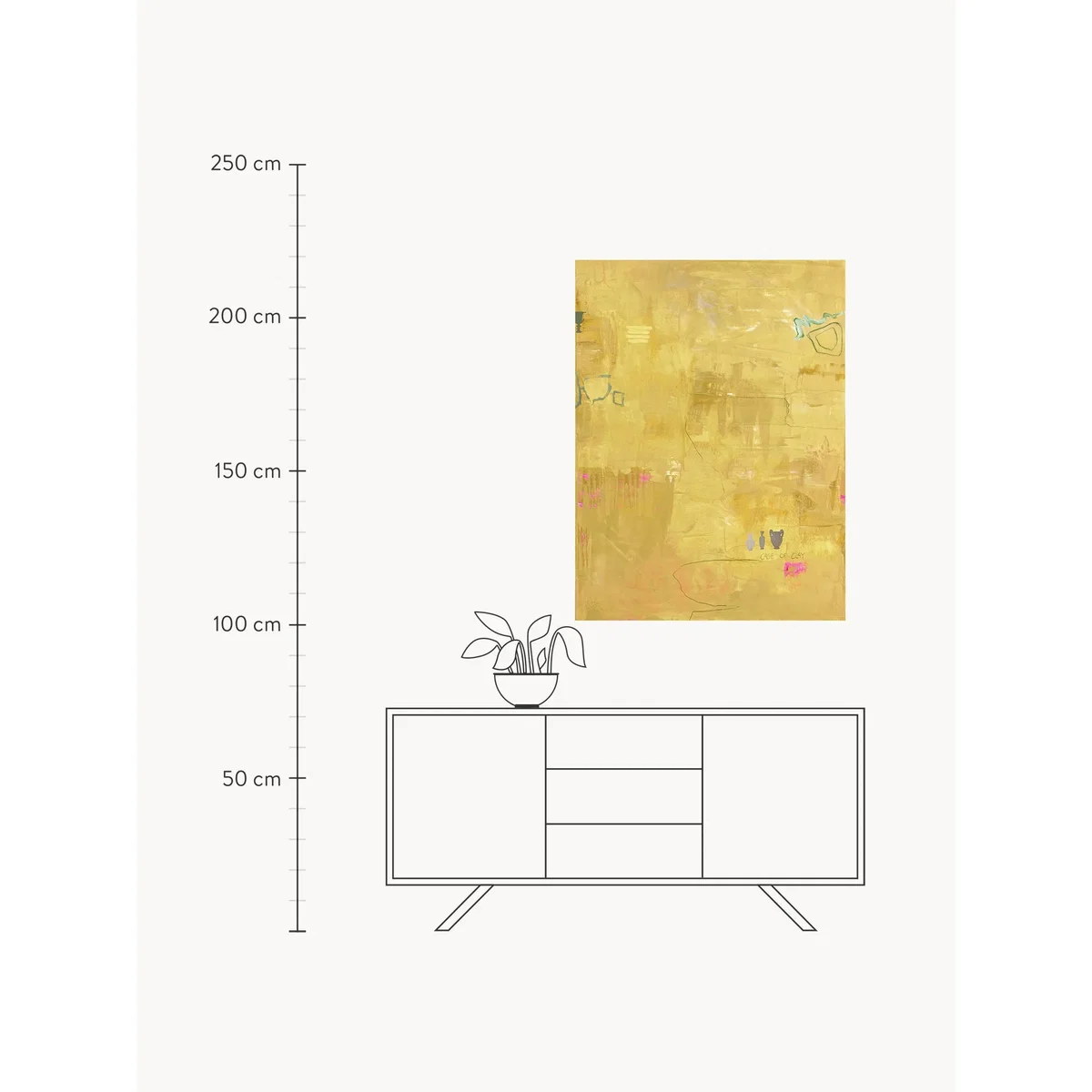 Hand-Painted Canvas Art Petite – image 3