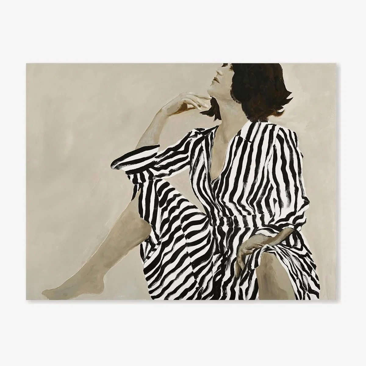 Hand-Embellished Canvas Print One of a Kind – image 1
