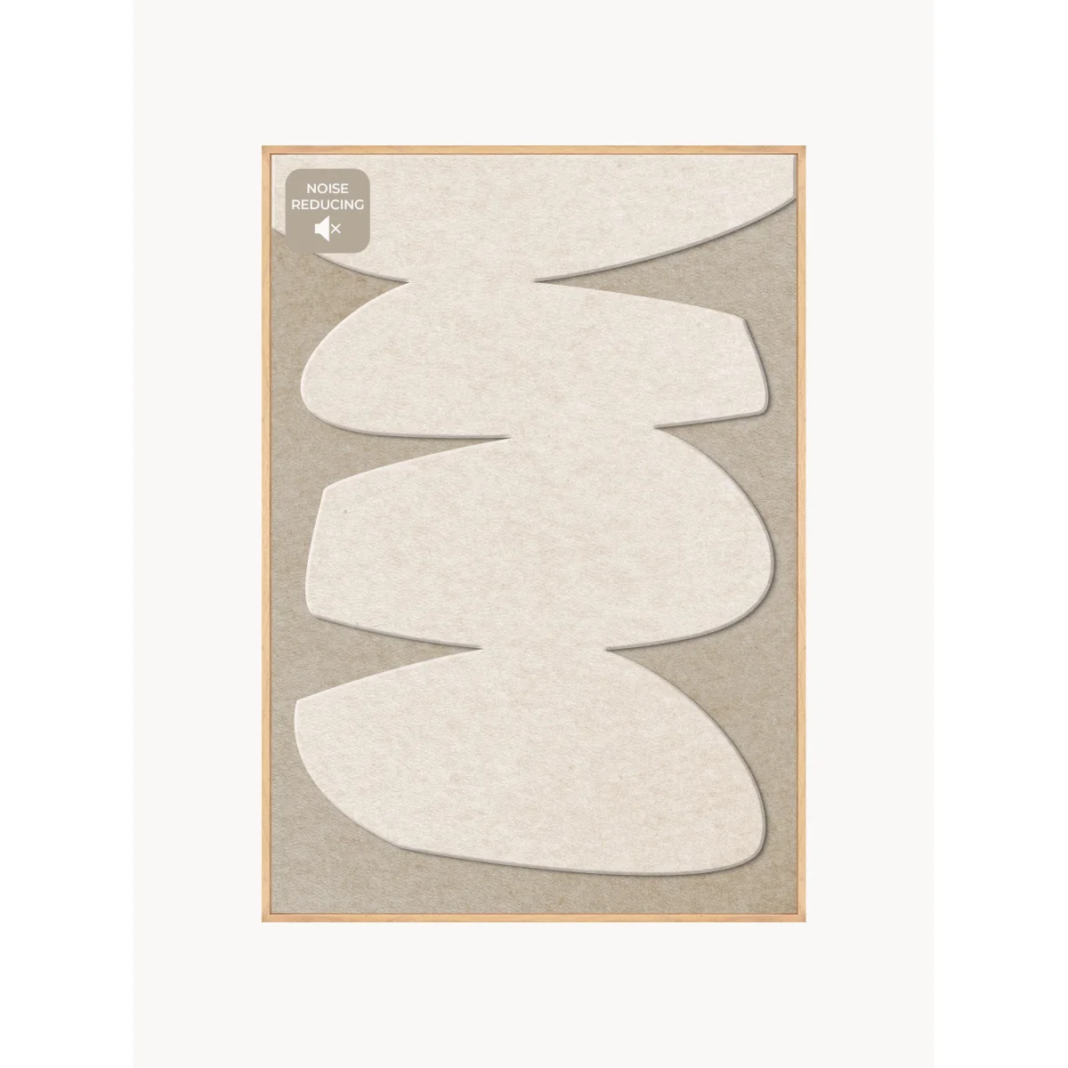 Framed Acoustic Wall Art Stone Balance 1 – image 2