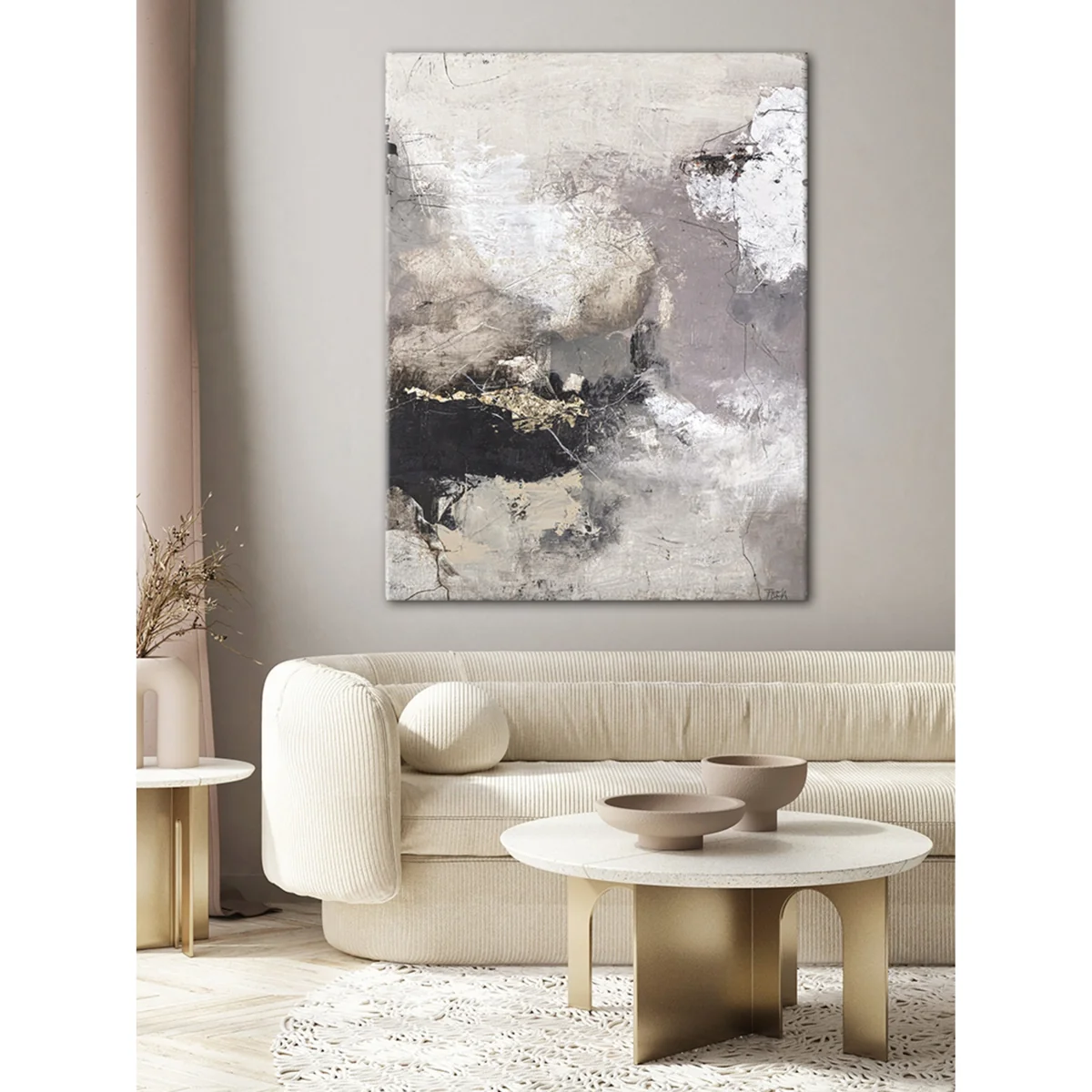 Hand-Painted Canvas Art Pure – image 2